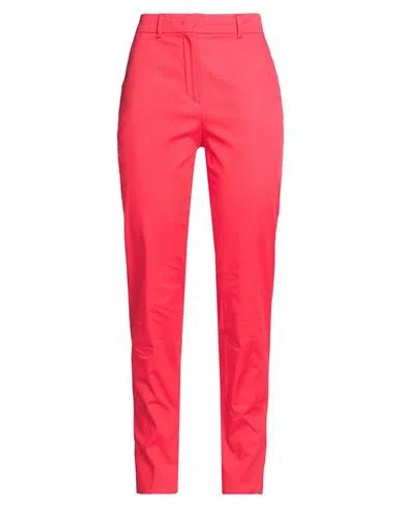 Max Mara Studio Woman Pants Red Size 6 Cotton, Elastane