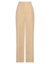 Max Mara Studio Woman Pants Sand Size 8 Cotton In Beige
