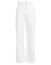 Max Mara Studio Woman Pants White Size 12 Cotton, Elastane