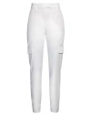 Max Mara Studio Woman Pants White Size 8 Cotton, Elastane In White