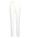 Max Mara Studio Woman Pants White Size 8 Triacetate, Polyester In White