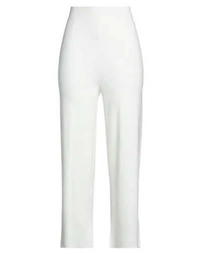 Max Mara Studio Woman Pants White Size L Viscose, Polyester