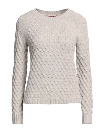 Max Mara Studio Woman Sweater Beige Size S Wool, Cashmere In Neutral