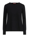 Max Mara Studio Woman Sweater Black Size S Viscose, Polyester In Black