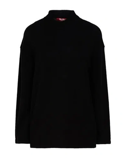 Max Mara Studio Woman Sweater Black Size S Wool, Cashmere