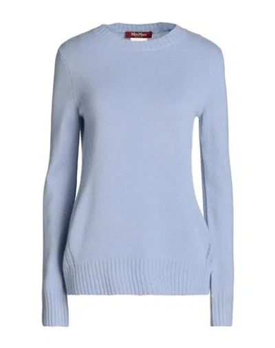 Max Mara Studio Woman Sweater Blue Size Xs Cashmere