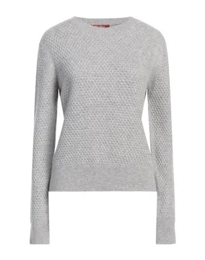 Max Mara Studio Woman Sweater Grey Size L Cashmere