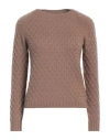 Max Mara Studio Woman Sweater Khaki Size Xs Wool, Cashmere