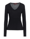 Max Mara Studio Woman Sweater Midnight Blue Size L Silk, Wool