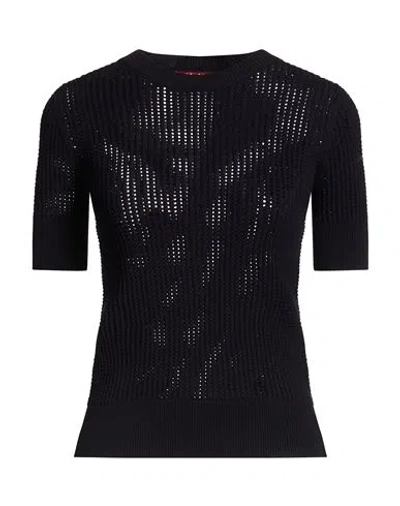 Max Mara Studio Woman Sweater Midnight Blue Size S Viscose, Polyester