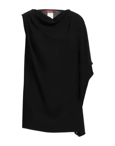 Max Mara Tops In Black