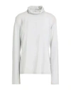 Max Mara Studio Woman Top Light Grey Size Xl Acetate, Polyamide, Metallic Fiber