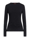 Max Mara Turtleneck Long-sleeved Knitted Top In Blue