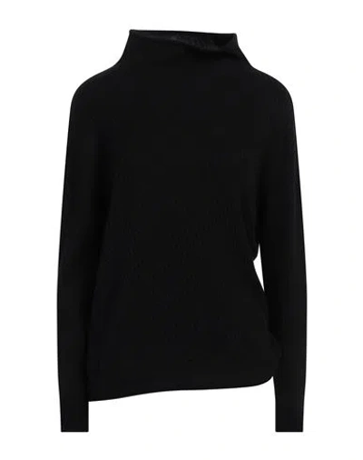 Max Mara Studio Woman Turtleneck Black Size L Wool, Cashmere