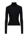 Max Mara Cashmere Rollneck Sweater In Black