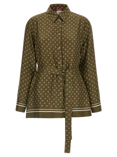 Max Mara Studio Women's Msttenuta Shirt In Green