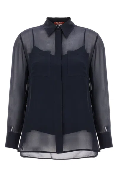 Max Mara Studio Women 'orietta' Shirt In Blue