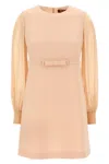 Max Mara Studio Ritmo Crewneck Long In Pink