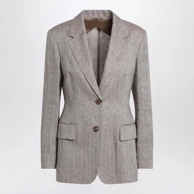 Max Mara Studio Women's Single-breasted Linen Jacket