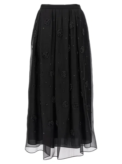 Max Mara Studio Women's Wilma Skirt In Black