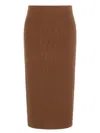 Max Mara Mstzucca Skirt In Brown