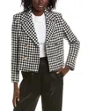 Max Mara Studio Wool-blend Jacket In 001