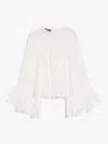 Max Mara Studio Zeo Shirt Optic White