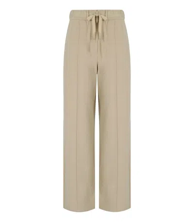 Max Mara Sub Beige Pants In Neutral