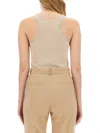 Max Mara Subscription Sweater In Neutral