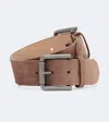 Max Mara Suede Belt In Beige