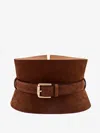 Shop Max Mara Suede Bustier