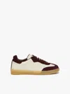 Max Mara Suede Sneakers In Ruby