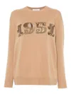 Max Mara Maxmara Women 1951 Sequin Embroidery Pullover