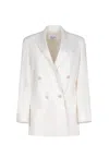 Max Mara "suez" Blazer In White