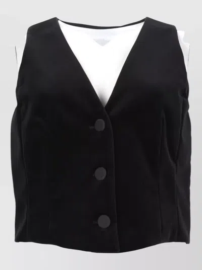Max Mara Suit Jacket In Black