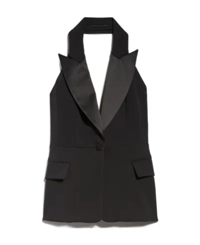 MAX MARA SUIT STYLE VIRGIN WOOL TOP
