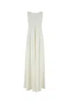Max Mara White Cady Eschilo Jumpsuit In White