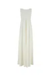Max Mara White Cady Eschilo Jumpsuit In White