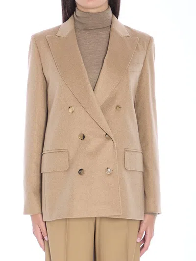 Max Mara Sumero Jacket In Beige