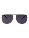 Max Mara Gold Blue Metal Sunglasses