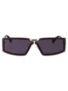 Max Mara Black Metal Sunglasses