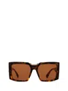 Max Mara Full Frame Sunglasses In Brown
