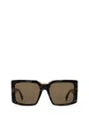 Max Mara Full Frame Sunglasses In Brown