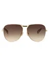 Max Mara Miller-2 Sunglasses In Brown
