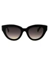 Max Mara Glimpse1 Sunglasses In Black