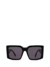 Max Mara Square Frame Sunglasses In Black