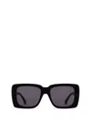 Max Mara Square Frame Sunglasses In Black
