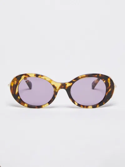 Max Mara Sunglasses In Brown