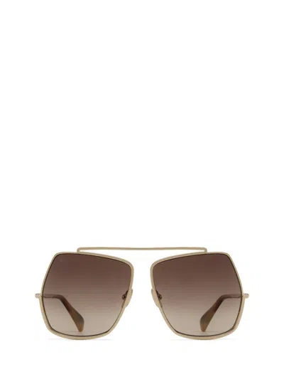 Max Mara Sunglasses In Brown