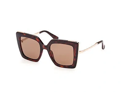 Pre-owned Max Mara Sunglasses Mm0051 Design4 54s Havana Brown Woman